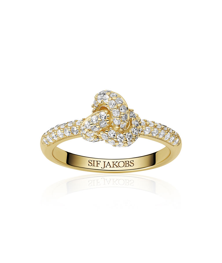 Silverring Imperia Pianura Piccolo Diamonds fg 58 SIZE 58
