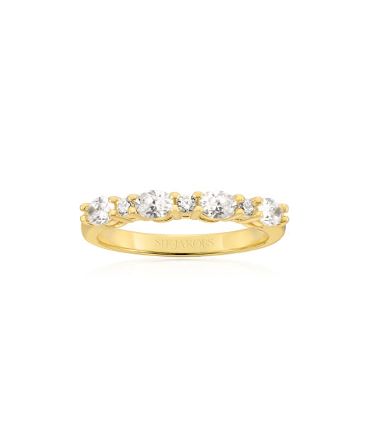 Silverring Ellera Ovale cz fg SIZE 50