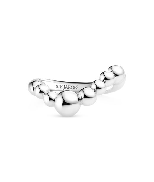 Silverring BORMIO WAVE SIZE 56