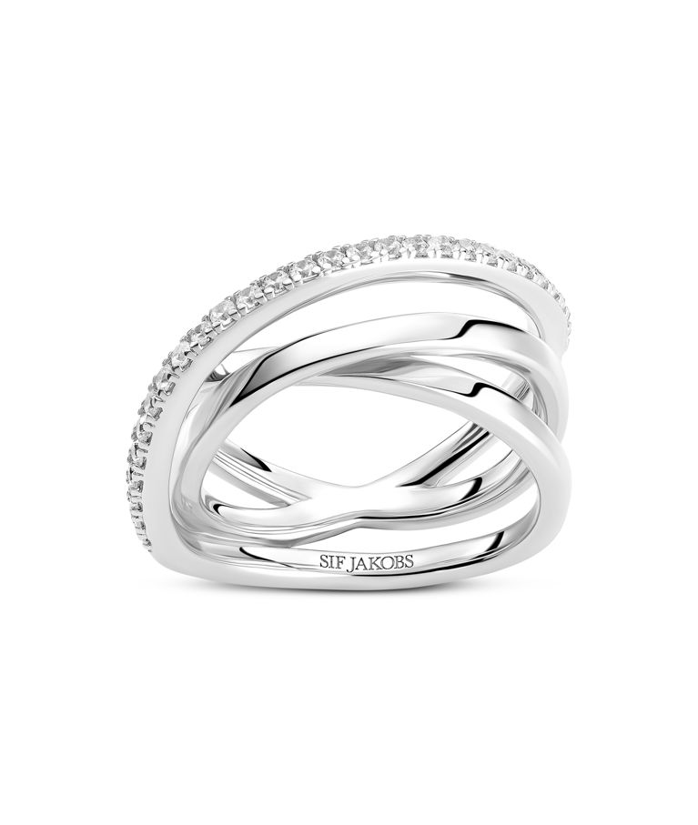Silverring Spirale SIZE 56
