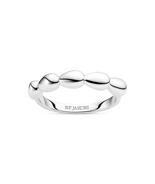 Silverring Goccia Piccolo Pianura SIZE 52