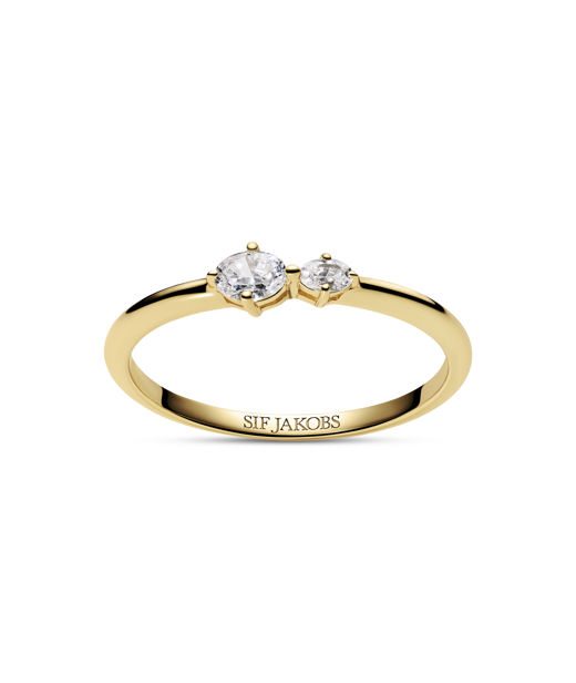 Silverring Ovale cz fg SIZE 54