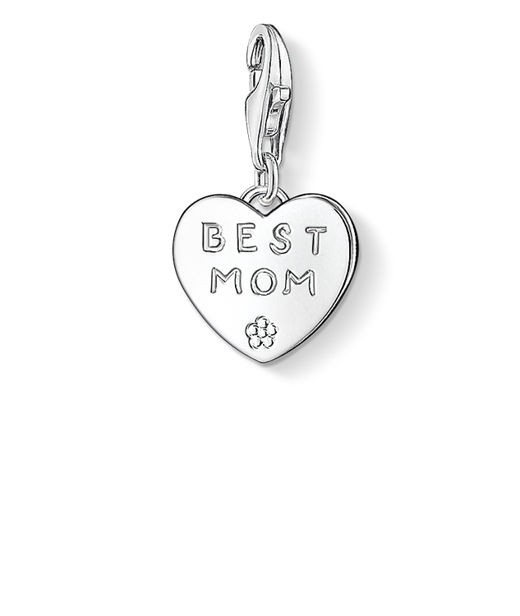 Silverberlock Heart Best Mom