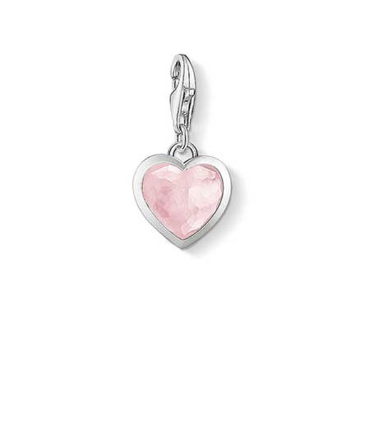 UTTG! Silverberlock Heart rosenkvarts