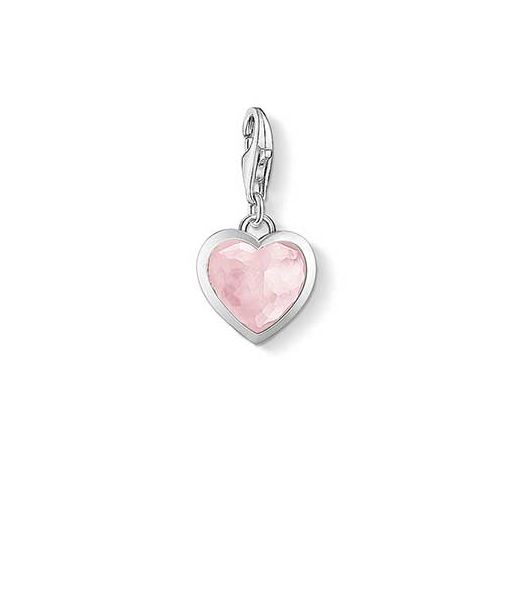 UTTG! Silverberlock Heart rosenkvarts