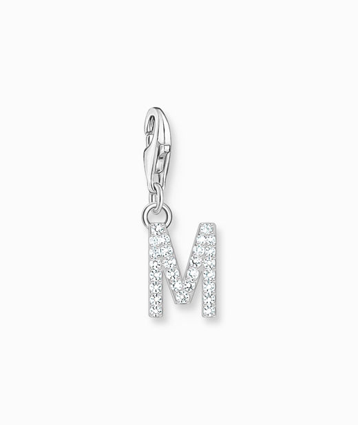 Silverberlock Letter M cz