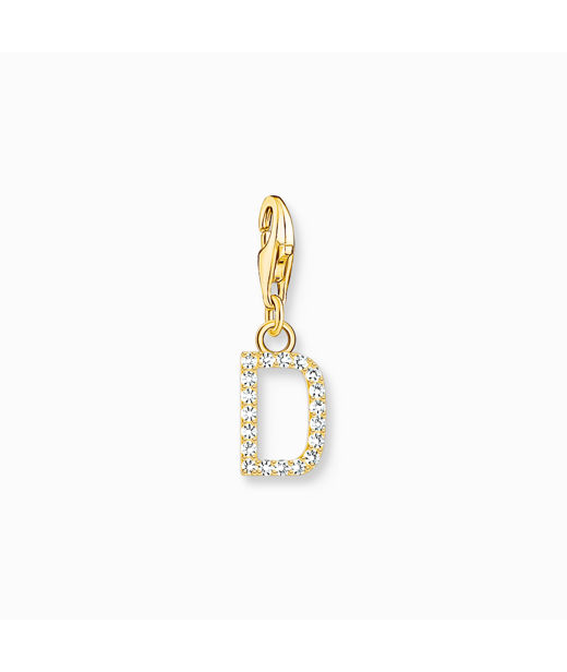 Silverberlock Letter D cz fg