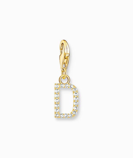Silverberlock Letter D cz fg