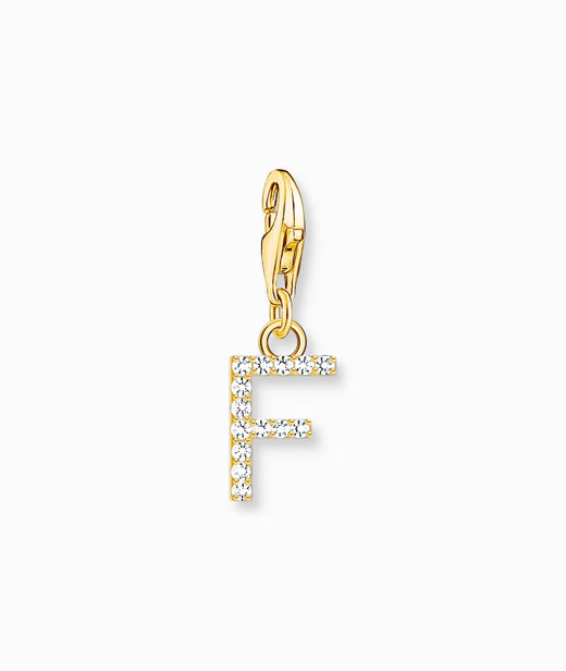 Silverberlock Letter F cz fg