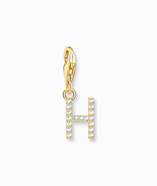 Silverberlock Letter H cz fg