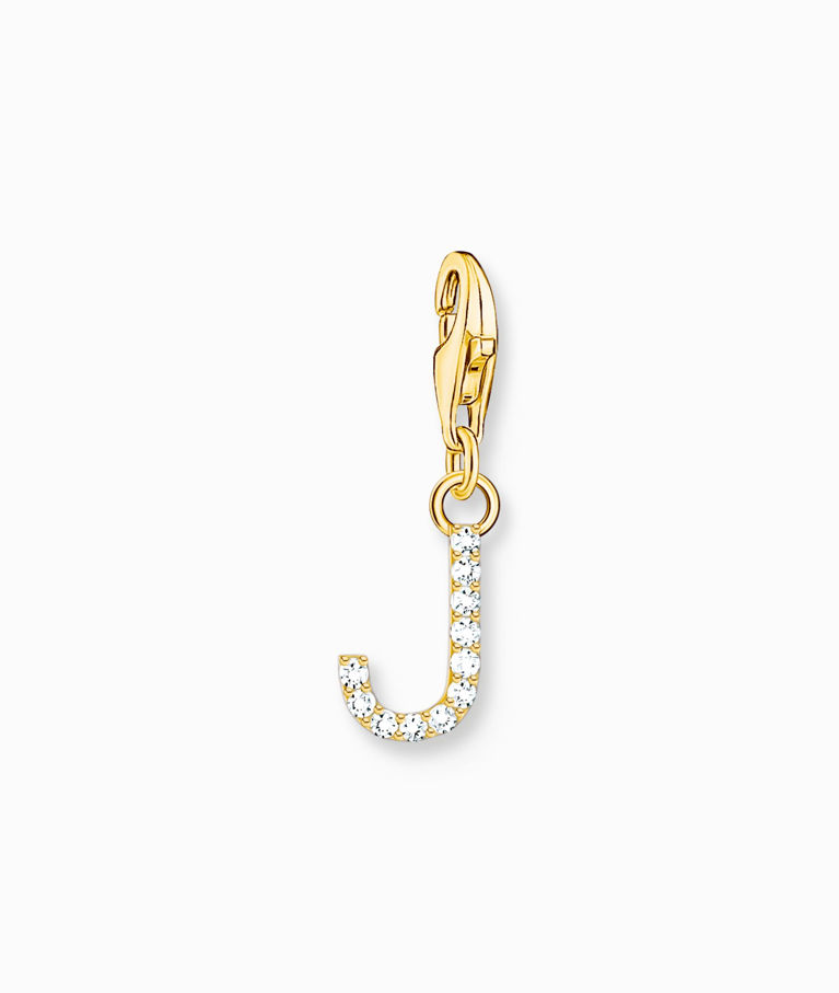 Silverberlock Letter J cz fg