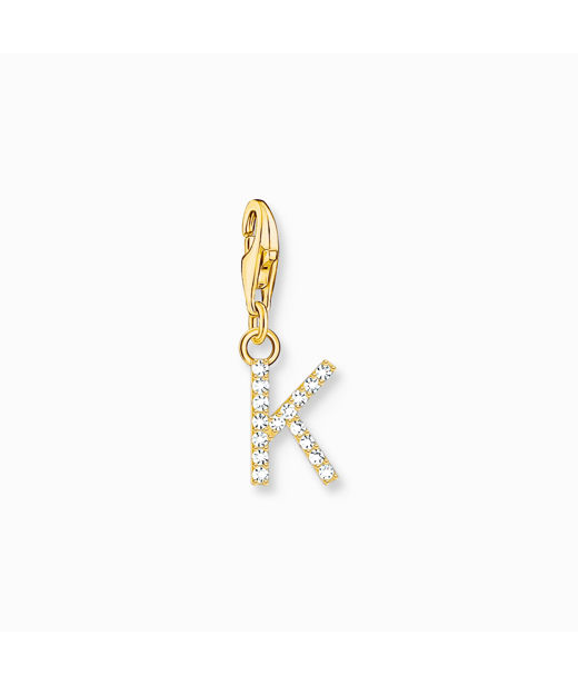 Silverberlock Letter K cz fg