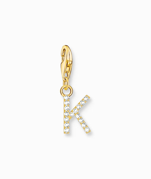 Silverberlock Letter K cz fg