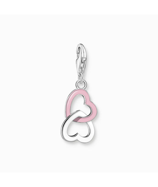 Silverberlock Double Heart Pink