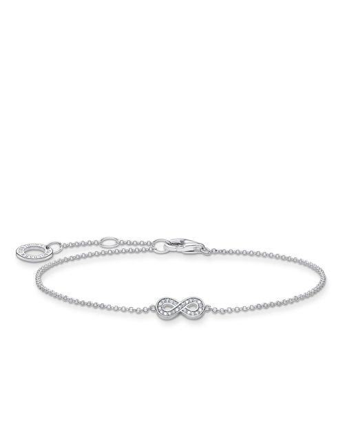 Silverarmband Infinity cz