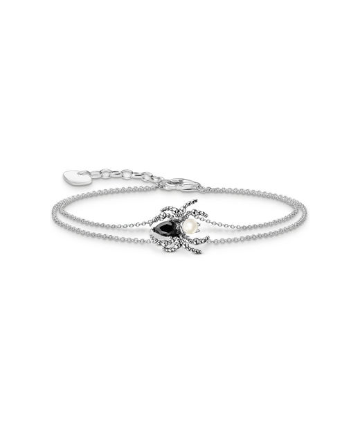 Silverarmband Spindel cz