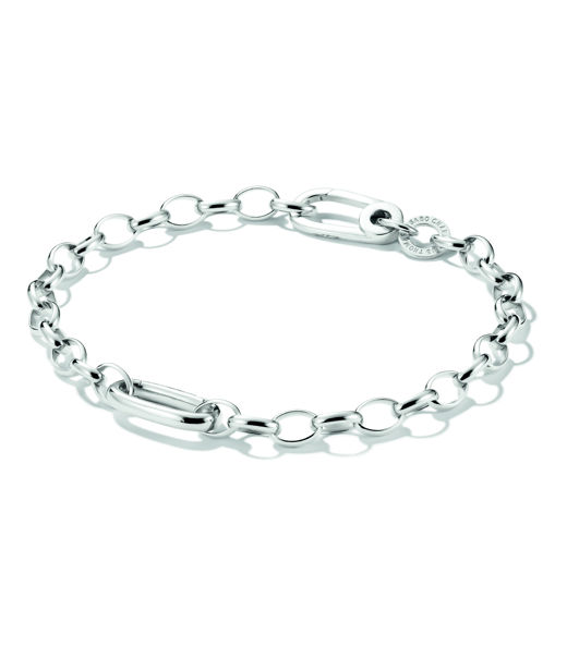 Silverarmband Connect Link