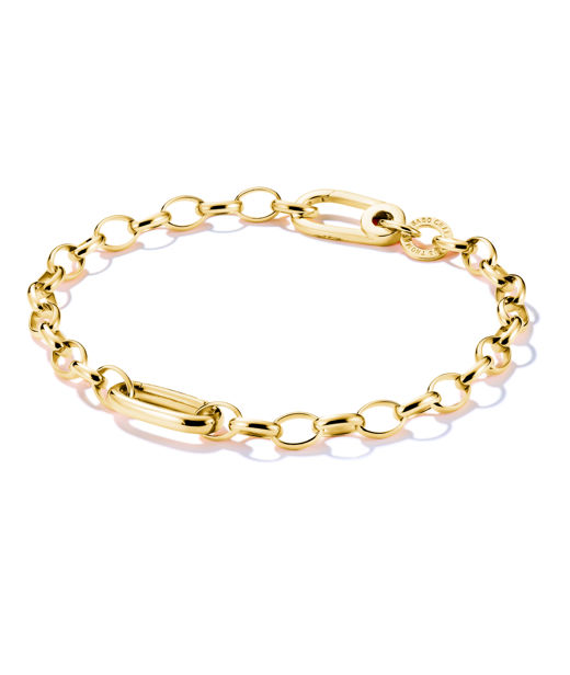 Silverarmband Connect Link fg