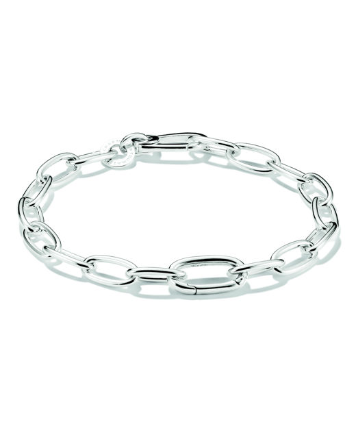 Silverarmband Connect Link