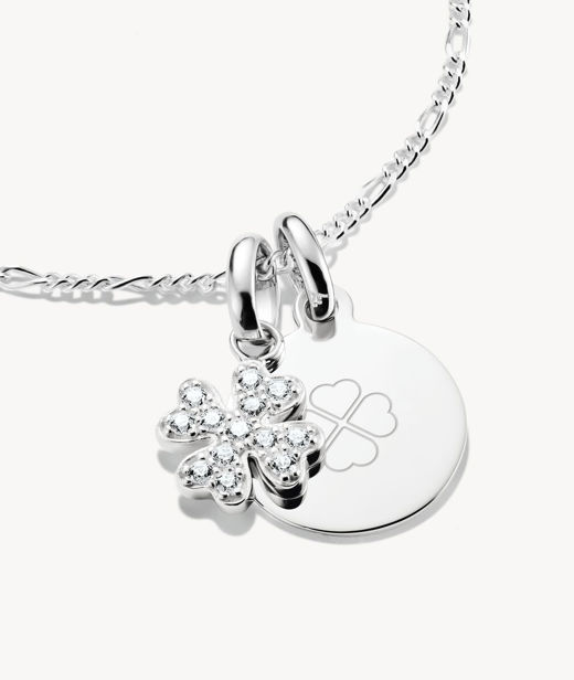 Silverberlock Lucky Clover cz Connect