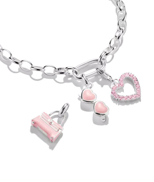 Silverhänge Rosa Väska