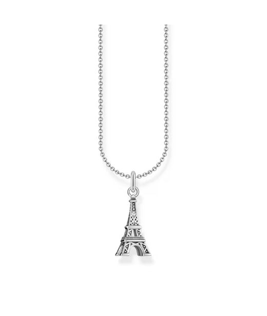Silverhalsband Eiffel Tower