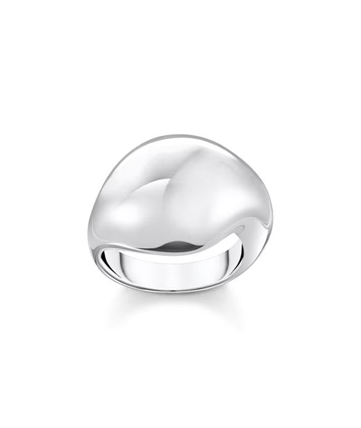 Silverring droppformad SIZE 56