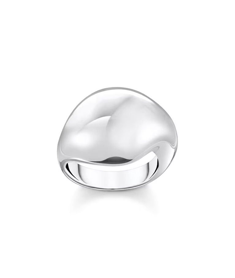 Silverring droppformad SIZE 56