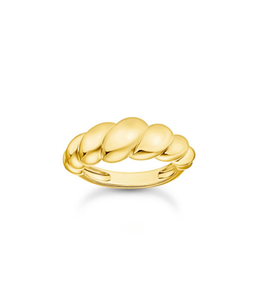 Silverring Twist fg SIZE 56