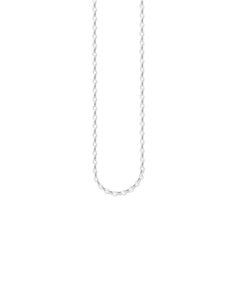Silverkedja Charm Carrier 45cm