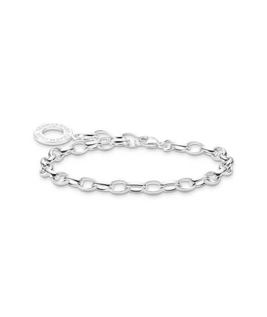 Silverarmband Charm Carrier 19,5cm
