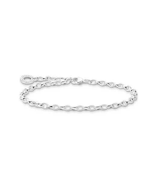 Silverarmband Charm Carrier 18,5cm.