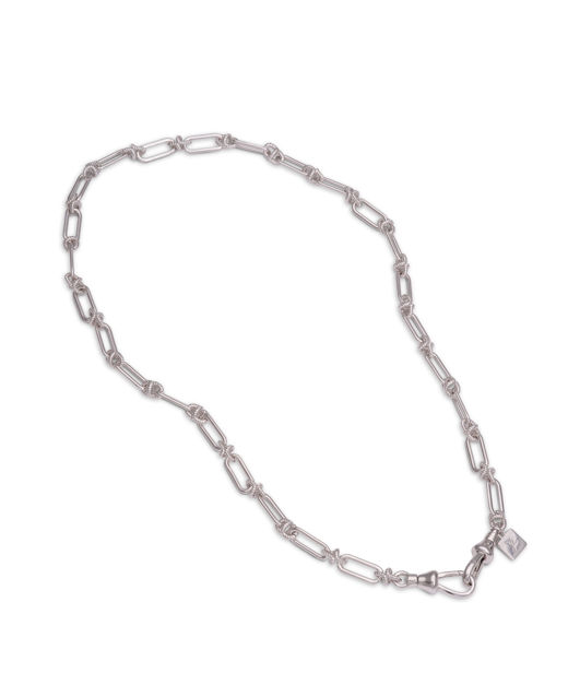 Mässinghalsband Petite Yves