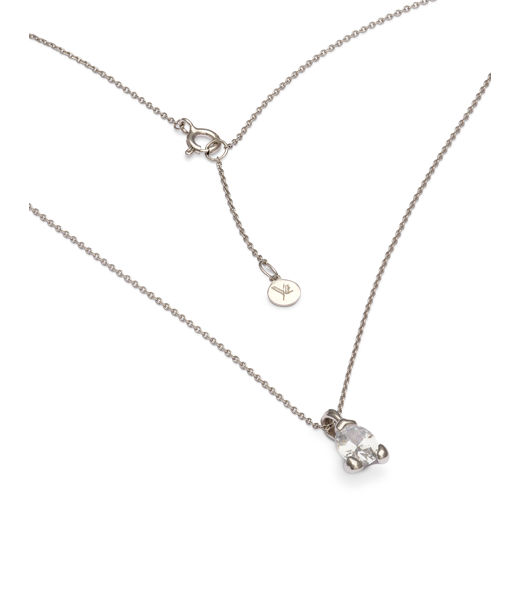 Silverhalsband Embla Crystal