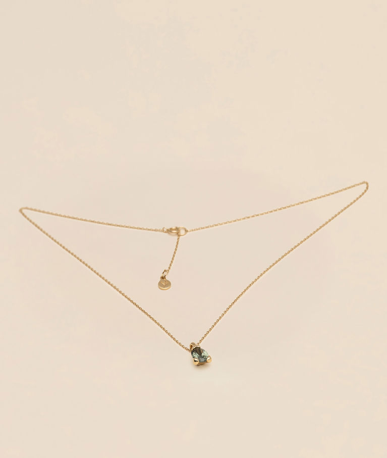 Silverhalsband Embla Tourmaline fg