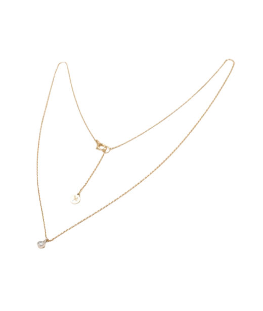 Silverhalsband Essential Diamond 0,13ct LAB